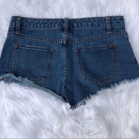 Free People Irreplaceable Distressed Cutoff Shorts - Picture 5 of 7